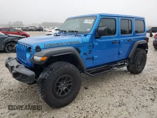 2023 Jeep Wrangler Sport S with VIN 1C4HJXDGXPW692324, listed as a Copart auction lot 41761235 with 15,660 mi miles and Salvage Title. Bid and sale history available at DreamBid. Image 1.