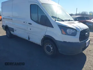 2017 Ford Transit with VIN 1FTYR2CM2HKA70781, listed as a IAAI auction lot 41348214 with 257,423 mi miles. Bid and sale history available at carsss.com. Image 1.
