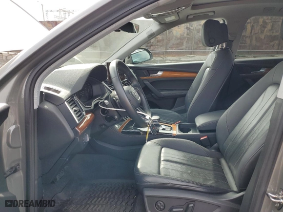 2023 Audi Q5 S line Premium Plus with VIN WA1EAAFY1P2015539, listed as a Copart auction lot 50823555 with 14,478 mi miles and Salvage Title. Bid and sale history available at carsss.com. Image 7.