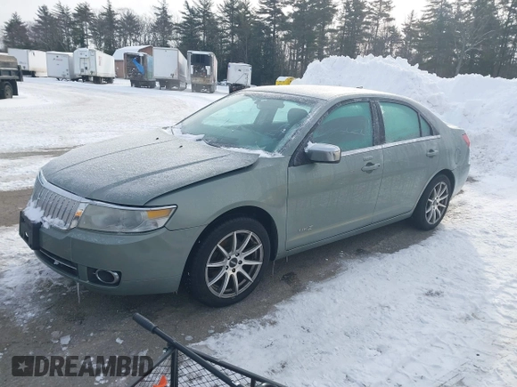 2008 Lincoln MKZ with VIN 3LNHM28T78R634477, listed as a IAAI auction lot 41412692 with 84,789 mi miles. Bid and sale history available at carsss.com. Image 2.