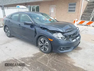 2016 Honda Civic EX-T with VIN 19XFC1F37GE044328, listed as a IAAI auction lot 42291563 with 144,387 mi miles and . Bid and sale history available at DreamBid. Image 1.