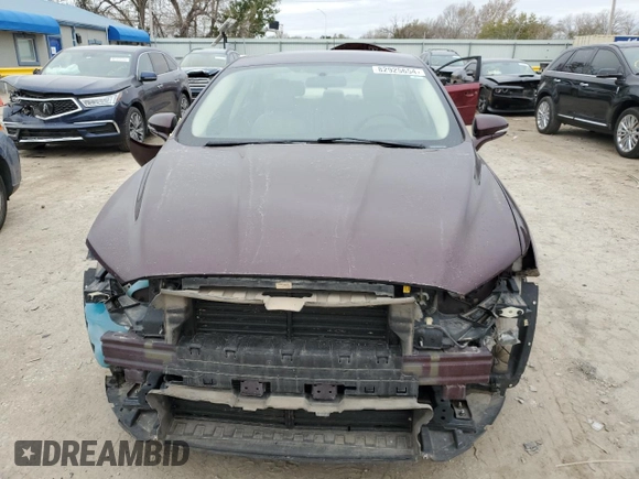 2013 Ford Fusion SE with VIN 3FA6P0H79DR379017, listed as a Copart auction lot 82925654 with 190,429 mi miles and Salvage Title. Bid and sale history available at carsss.com. Image 5.