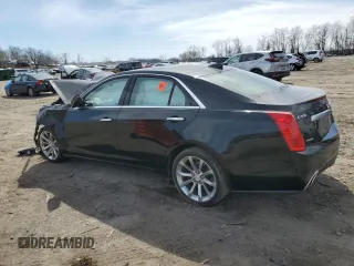 2018 Cadillac CTS Luxury AWD with VIN 1G6AX5SSXJ0156143, listed as a Copart auction lot 49527045 with 74,794 mi miles and Salvage Title. Bid and sale history available at DreamBid. Image 2.