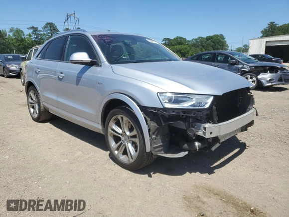 2018 Audi Q3 Premium with VIN WA1BCCFS6JR004863, listed as a Copart auction lot 50383263 with 74,102 mi miles. Bid and sale history available at carsss.com. Image 4.