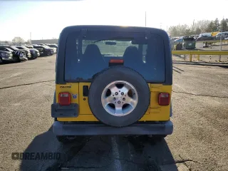 2002 Jeep Wrangler Sport with VIN 1J4FA49S52P750310, listed as a Copart auction lot 50815255 with 188,364 mi miles and Salvage Title. Bid and sale history available at carsss.com. Image 6.