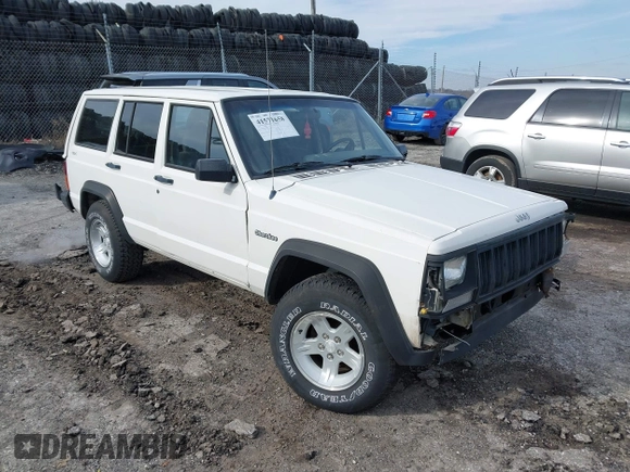 1996 Jeep Cherokee Sport with VIN 1J4FJ68S6TL234012, listed as a IAAI auction lot 41571658 with 255,817 mi miles. Bid and sale history available at carsss.com. Image 1.