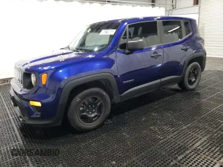 2021 Jeep Renegade Sport z VIN ZACNJCAB9MPM49498, wystawiony jako Copart lot #55274865 z przebiegiem 76 733 mil mil oraz Czysty tytuł • Clean title. Historia ofert i sprzedaży dostępna na DreamBid. Obrazek 1.