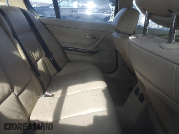 2007 BMW 3 Series 328i with VIN WBAVA37557NL12699, listed as a Copart auction lot 46258735 with 173,338 mi miles and Salvage title. Bid and sale history available at DreamBid. Image 11.