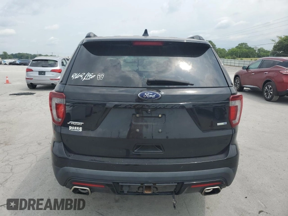2016 Ford Explorer Sport с VIN 1FM5K8GT3GGD00949, выставлен на аукционе Copart как лот 59658755 с пробегом 147 120 миль миль и Списание • Salvage title. История ставок и продаж доступна на DreamBid. Изображение 6.