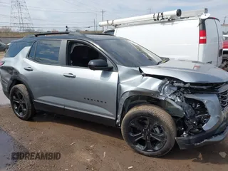 2025 Chevrolet Equinox AWD LT with VIN 3GNAXPEG0SL113667, listed as a IAAI auction lot 41902544 with 15,997 mi miles. Bid and sale history available at carsss.com. Image 14.