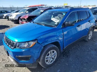 2021 Jeep Compass Sport с VIN 3C4NJCAB9MT573752, выставлен на аукционе Copart как лот 81375004 с пробегом 64 735 миль миль и Списание • Salvage title. История ставок и продаж доступна на DreamBid. Изображение 1.