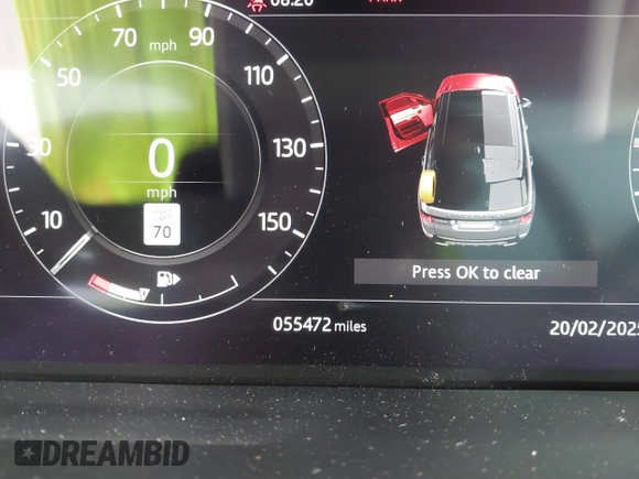 2018 Land Rover Range Rover Sport SE with VIN SALWG2RV3JA810212, listed as a IAAI auction lot 41632432 with 55,472 mi miles and . Bid and sale history available at DreamBid. Image 15.