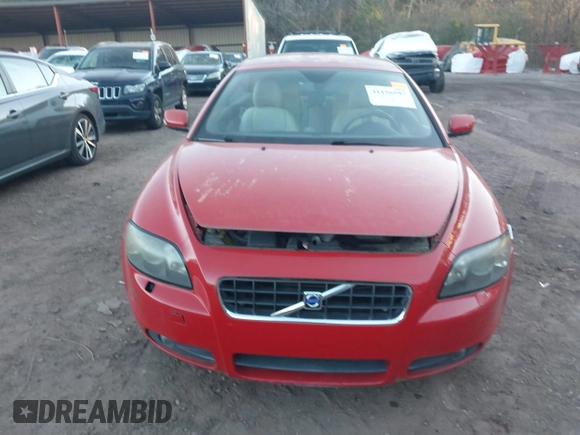 2006 Volvo C70 with VIN YV1MC68266J004309, listed as a IAAI auction lot 41156587 with 48,258 mi miles. Bid and sale history available at carsss.com. Image 6.