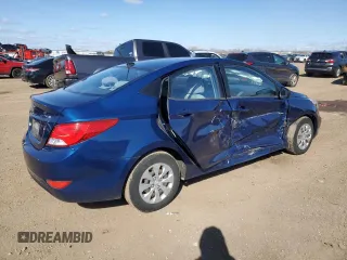 2015 Hyundai Accent GLS with VIN KMHCT4AE5FU821632, listed as a Copart auction lot 51219595 with 67,365 mi miles and Salvage Title. Bid and sale history available at carsss.com. Image 3.