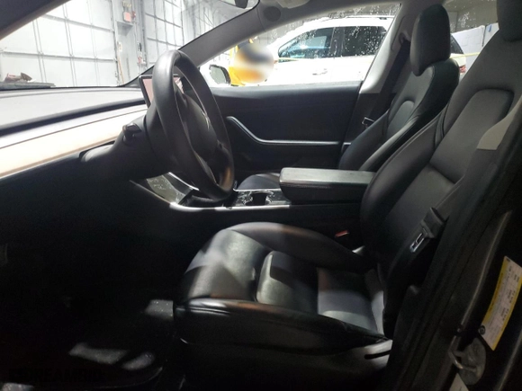 2019 Tesla Model 3 Long Range with VIN 5YJ3E1EB4KF520690, listed as a Copart auction lot 44522635 with 79,986 mi miles and Salvage Title. Bid and sale history available at carsss.com. Image 7.