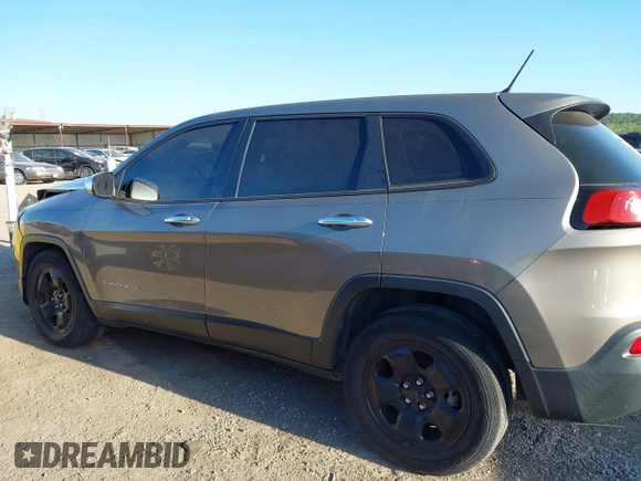2016 Jeep Cherokee Sport with VIN 1C4PJLAB7GW258181, listed as a IAAI auction lot 42017043 with 154,545 mi miles and . Bid and sale history available at DreamBid. Image 14.