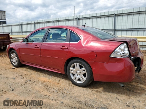 2015 Chevrolet Impala LT с VIN 2G1WB5E38F1147547, выставлен на аукционе Copart как лот 55446965 с пробегом 124 493 миль миль и Списание • Salvage title. История ставок и продаж доступна на DreamBid. Изображение 2.