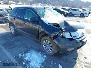 2007 Ford Edge SEL with VIN 2FMDK38C27BB71610, listed as a IAAI auction lot 41214654 with 128,594 mi miles. Bid and sale history available at carsss.com. Image 1.