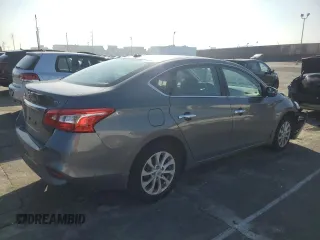 2019 Nissan Sentra S with VIN 3N1AB7AP5KY248825, listed as a Copart auction lot 46333375 with 38,312 mi miles and Salvage Title. Bid and sale history available at carsss.com. Image 3.
