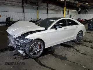 2014 Mercedes-Benz CLS-Class CLS 63 AMG S-Model with VIN WDDLJ7GB9EA113284, listed as a Copart auction lot 44763625 with 98,055 mi miles and Salvage Title. Bid and sale history available at carsss.com. Image 1.