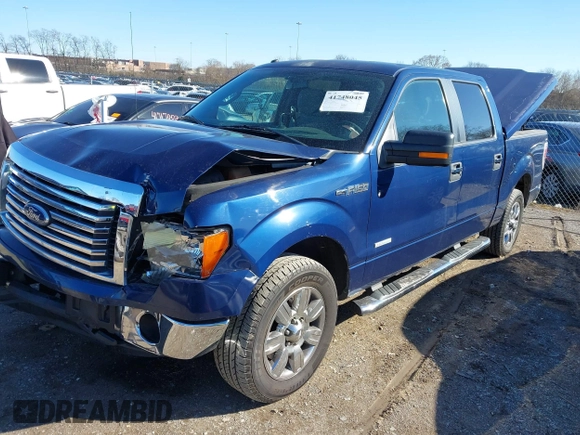 2012 Ford F-150 XL with VIN 1FTFW1CT4CKD24792, listed as a IAAI auction lot 41748045 with 185,971 mi miles. Bid and sale history available at carsss.com. Image 19.