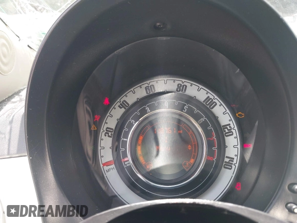 2013 FIAT 500 Pop with VIN 3C3CFFARXDT592032, listed as a IAAI auction lot 42485808 with 118,761 mi miles and . Bid and sale history available at DreamBid. Image 7.