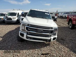 2022 Ford F-350 XL with VIN 1FT8W3BT1NEF83408, listed as a Copart auction lot 53902005 with 22,647 mi miles and Salvage Title. Bid and sale history available at DreamBid. Image 5.