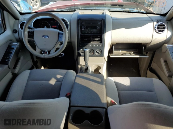 2007 Ford Explorer XLT with VIN 1FMEU73E87UB66047, listed as a Copart auction lot 56687345 with 116,485 mi miles and Salvage title. Bid and sale history available at DreamBid. Image 8.