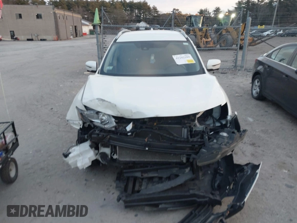 2017 Nissan Rogue SV with VIN 5N1AT2MV8HC825481, listed as a IAAI auction lot 41242184 with 102,727 mi miles. Bid and sale history available at carsss.com. Image 12.