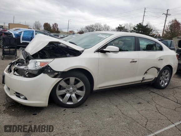 2013 Buick LaCrosse Premium 1 с VIN 1G4GG5E37DF213570, выставлен на аукционе Copart как лот 82154134 с пробегом 152 478 миль миль и Списание • Salvage title. История ставок и продаж доступна на DreamBid. Изображение 1.