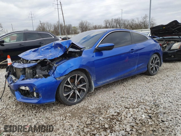 2017 Honda Civic Si with VIN 2HGFC3A5XHH753301, listed as a Copart auction lot 51125385 with 66,238 mi miles and Salvage Title. Bid and sale history available at DreamBid. Image 1.