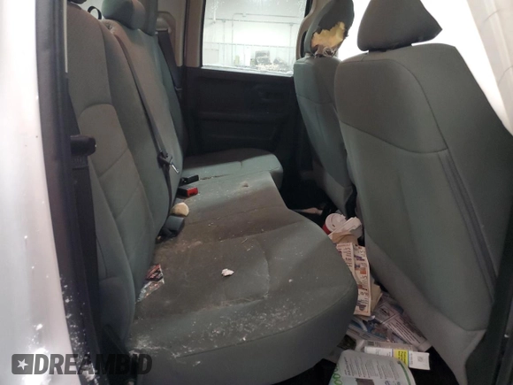 2018 Ram 1500 Express with VIN 1C6RR7FTXJS175036, listed as a Copart auction lot 45127685 with 0 mi miles and Non Repairable. Bid and sale history available at carsss.com. Image 10.