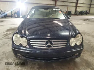 2005 Mercedes-Benz CLK 320 with VIN WDBTK65G45T048797, listed as a Copart auction lot 71617034 with 84,006 mi miles and Salvage Title. Bid and sale history available at carsss.com. Image 5.