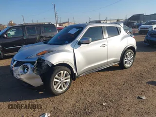 2015 Nissan Juke S with VIN JN8AF5MR8FT512836, listed as a IAAI auction lot 41143224 with 66,728 mi miles. Bid and sale history available at carsss.com. Image 17.