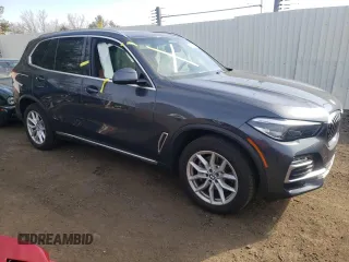 2021 BMW X5 xDrive40i with VIN 5UXCR6C0XM9F38757, listed as a Copart auction lot 46938813 with 0 mi miles. Bid and sale history available at carsss.com. Image 4.