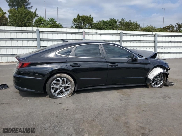 2023 Hyundai Sonata SEL with VIN KMHL64JA4PA320755, listed as a Copart auction lot 45473275 with 0 mi miles and Non Repairable. Bid and sale history available at carsss.com. Image 3.