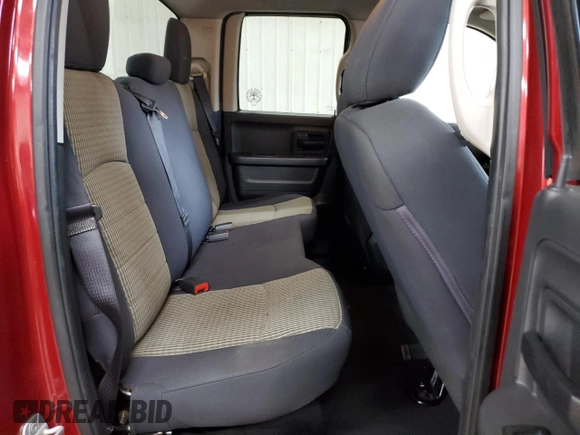 2012 Ram 1500 Express with VIN 1C6RD7FT5CS342775, listed as a Copart auction lot 60799605 with 143,256 mi miles and Salvage title. Bid and sale history available at DreamBid. Image 10.