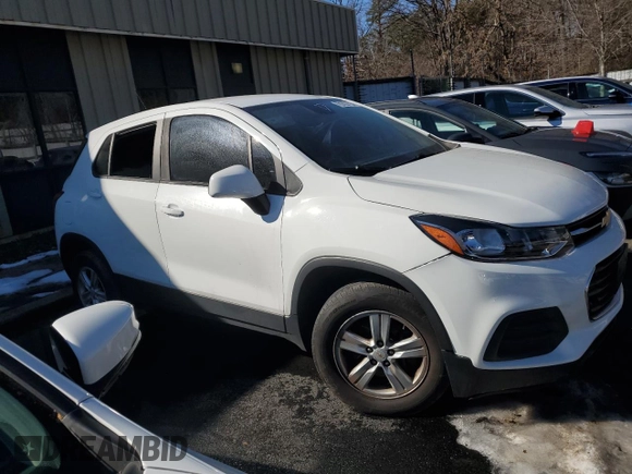 2017 Chevrolet Trax LS with VIN KL7CJNSB2HB165664, listed as a Copart auction lot 49135925 with 117,673 mi miles and Clean Title. Bid and sale history available at carsss.com. Image 1.