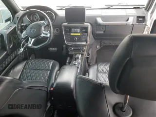 2017 Mercedes-Benz G-Class AMG G 63 with VIN WDCYC7DF4HX275157, listed as a Copart auction lot 74627084 with 0 mi miles and Salvage Title. Bid and sale history available at carsss.com. Image 8.