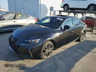 2020 Lexus IS with VIN JTHGA1D22L5103973, listed as a Copart auction lot 43418045 with 74,460 mi miles and Salvage Title. Bid and sale history available at carsss.com. Image 1.