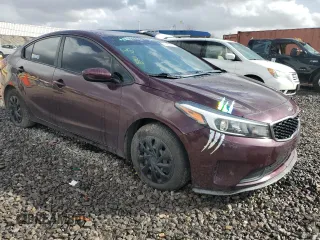 2017 Kia Forte LX with VIN 3KPFK4A70HE081673, listed as a Copart auction lot 88950605 with 0 mi miles and Salvage Title. Bid and sale history available at carsss.com. Image 4.