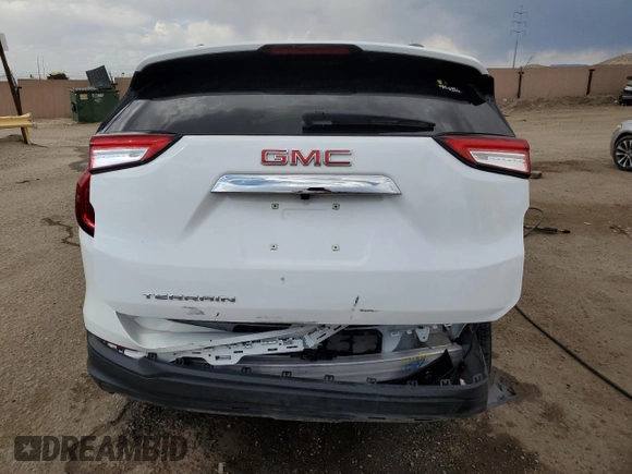 2024 GMC Terrain SLE with VIN 3GKALMEG5RL330830, listed as a Copart auction lot 60170995 with 8,395 mi miles and Salvage title. Bid and sale history available at DreamBid. Image 6.