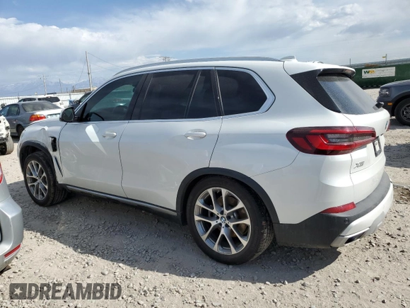 2021 BMW X5 xDrive45e with VIN 5UXTA6C08M9F62790, listed as a Copart auction lot 53031415 with 78,588 mi miles and Salvage title. Bid and sale history available at DreamBid. Image 2.