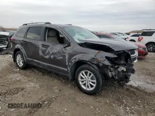 2017 Dodge Journey SXT z VIN 3C4PDDBG0HT609804, wystawiony jako Copart lot #42977015 z przebiegiem 110 450 mil mil oraz Szkoda całkowita • Salvage title. Historia ofert i sprzedaży dostępna na DreamBid. Obrazek 4.