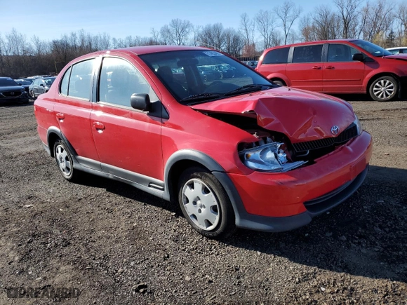 2001 Toyota ECHO with VIN JTDBT123710115399, listed as a Copart auction lot 51483495 with 67,066 mi miles and Salvage Title. Bid and sale history available at carsss.com. Image 4.