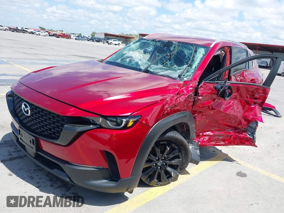 2024 Mazda CX-50 S Select with VIN 7MMVABAM3RN207983, listed as a IAAI auction lot 42108800 with 3,601 mi miles and . Bid and sale history available at DreamBid. Image 2.