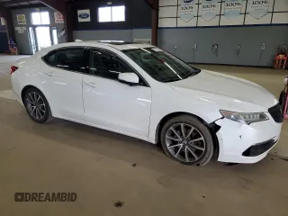 2016 Acura TLX with VIN 19UUB1F30GA010780, listed as a Copart auction lot 52712825 with 102,675 mi miles and Salvage Title. Bid and sale history available at carsss.com. Image 4.