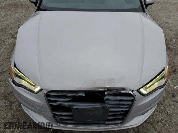 2015 Audi A3 1.8T Premium with VIN WAUACGFF1F1131213, listed as a Copart auction lot 38345894 with 78,666 mi miles. Bid and sale history available at carsss.com. Image 12.