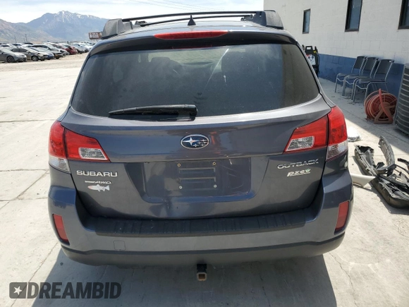 2014 Subaru Outback Limited with VIN 4S4BRBLC5E3272447, listed as a Copart auction lot 58557805 with 128,648 mi miles and Salvage title. Bid and sale history available at DreamBid. Image 6.