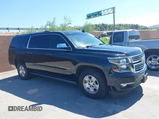 2016 Chevrolet Suburban LTZ with VIN 1GNSKJKC6GR307850, listed as a IAAI auction lot 42504946 with 127,776 mi miles and . Bid and sale history available at DreamBid. Image 1.
